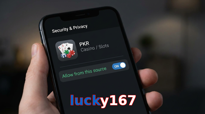 Game list for Lucky167 apk section
