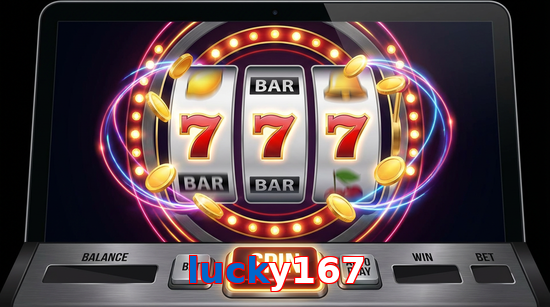 Main screen of Lucky167 slots page for PK players